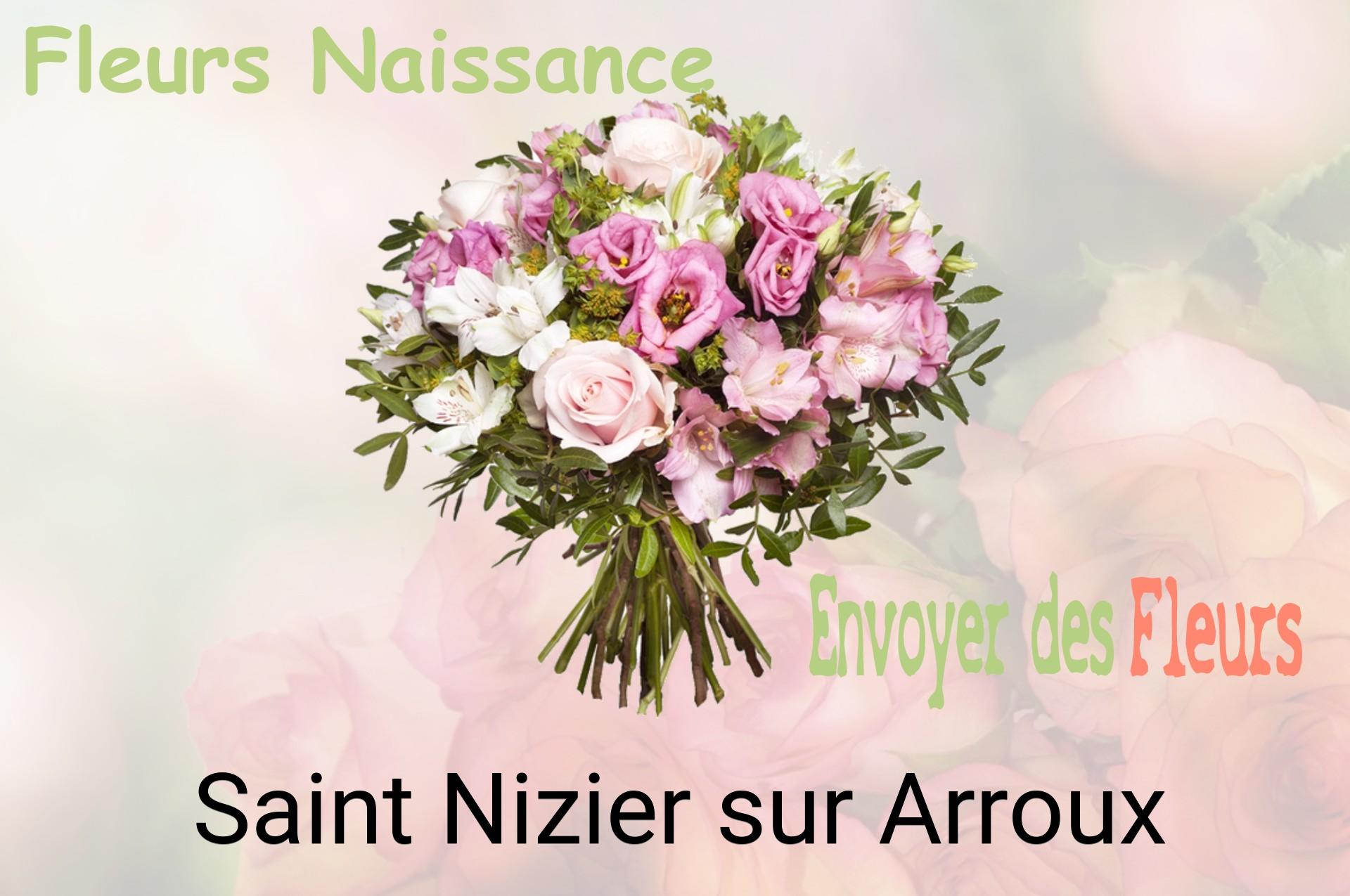 Bouquet de fleurs de naissance livré à Saint-Nizier-sur-Arroux