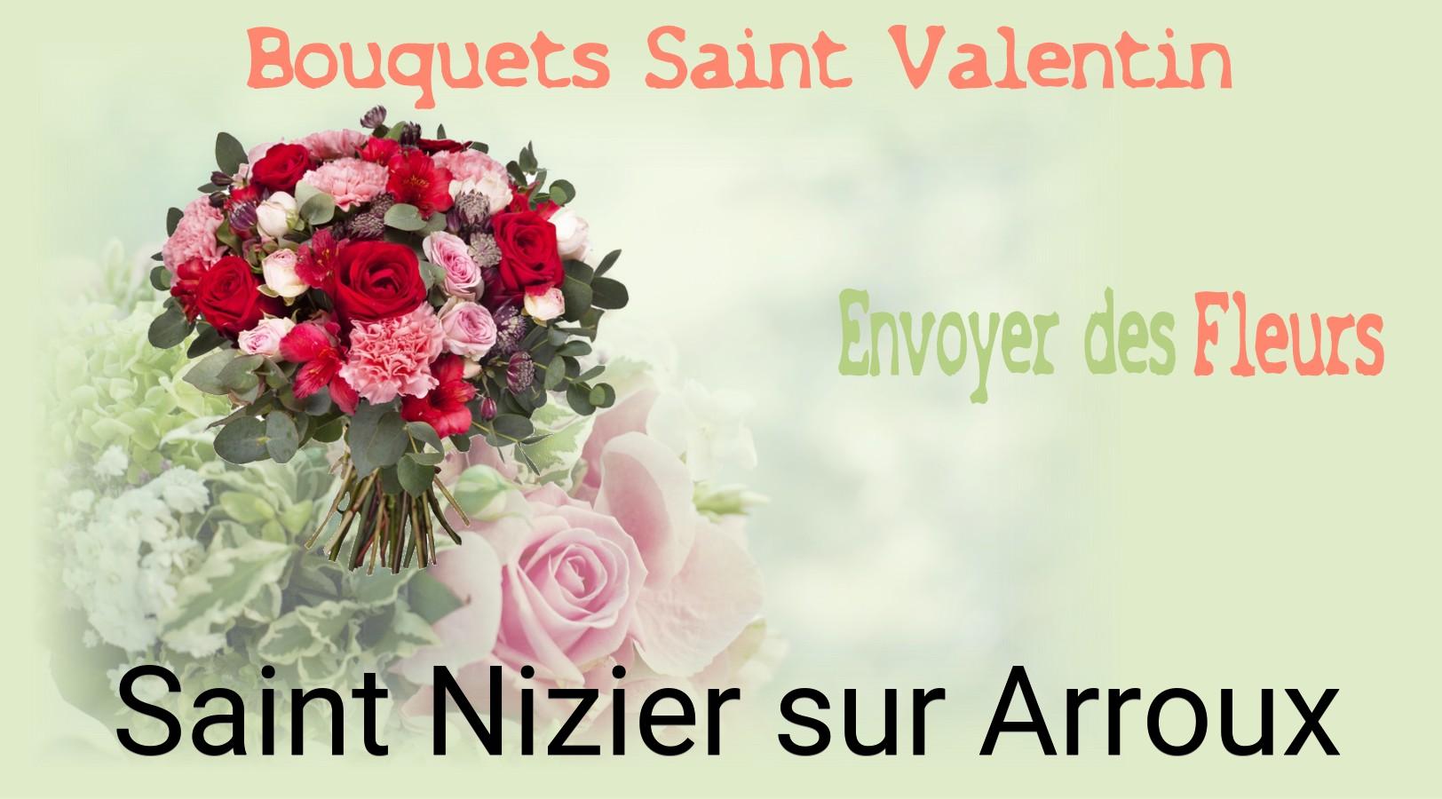 Roses de Saint-Valentin livrées à Saint-Nizier-sur-Arroux